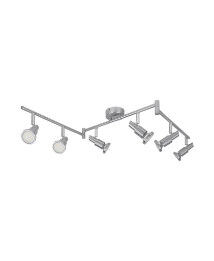 "LED Spot Deckenanbau Leuchte GU10 6 x 3 Watt, mit 6 Spots image"