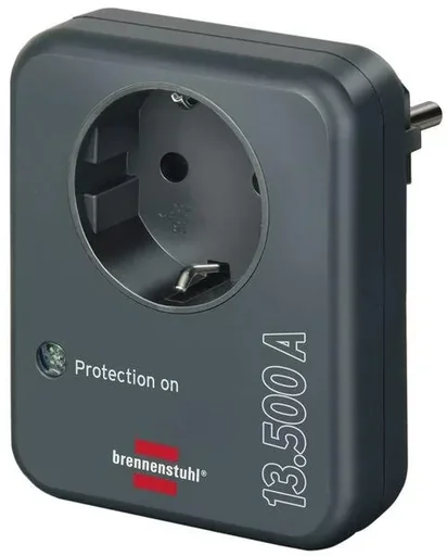 "Überspannungsschutzadapter 13.500A Anthrazit image"