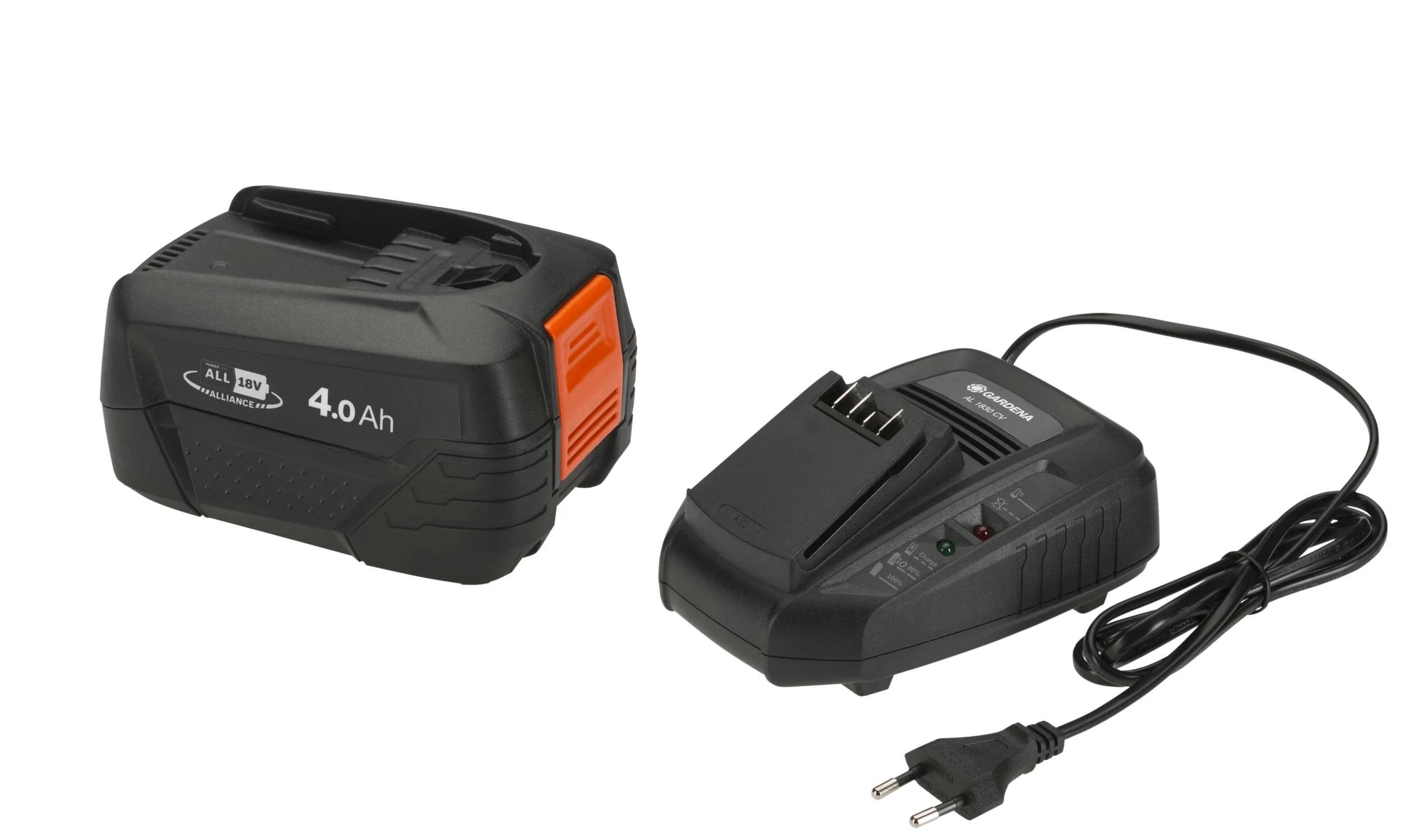 Starter-Kit Akku P4A PBA 18V/72 4,0 Ah + Schnell-Ladegerät AL 1830 CV