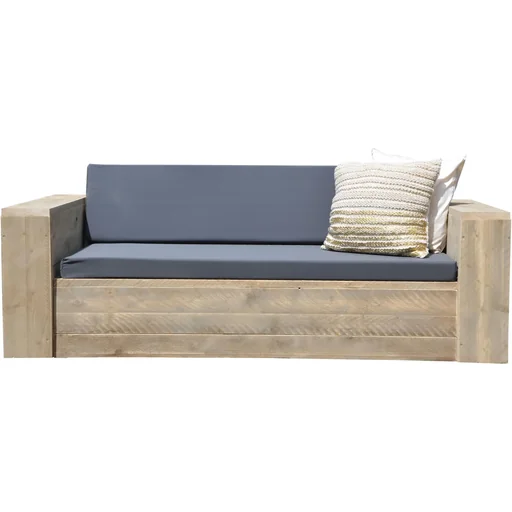 "Loungebank robust Gerüst Holz 220 cm Semi-Montage-Paket image"