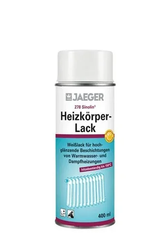 "Heizkörperlackspray 400 ml, weiß hochglänzend image"