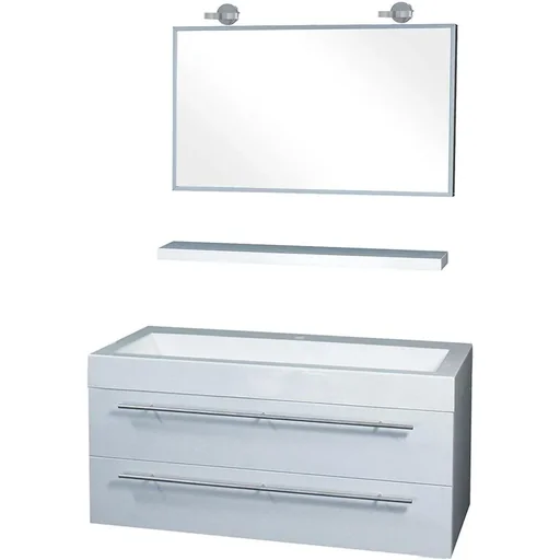 "Badezimmermöbel Force 100 cm - Weiss image"