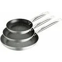 Bratpfannenset - 3 Pfannen - Schwarz