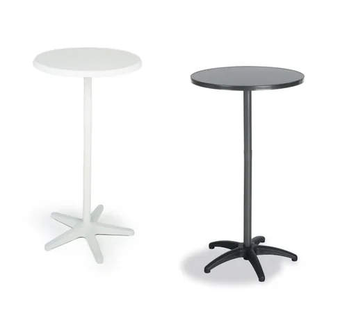 "Stehtisch "Duo" - weiß image"
