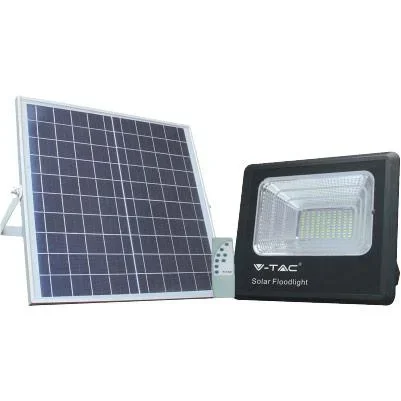 "VT-60W Solarscheinwerfer mit separatem Solarpanel - 20W - 1650 Lumen - 4000K - Solarenergie image"