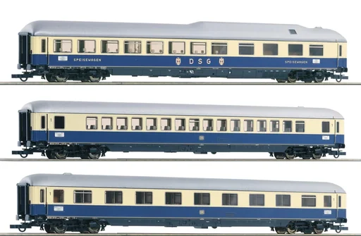 "Wagenset 2, 3-teilig: F 21  Rheinpfeil , DB image"