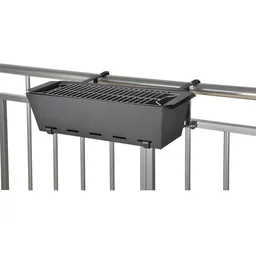 Esschert Design-Balkongrill schwarz BL096