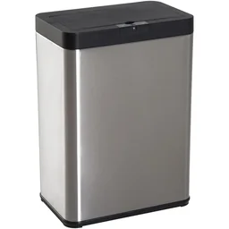 Mülleimer Automatik mit Infrarotsensor 52L Silber