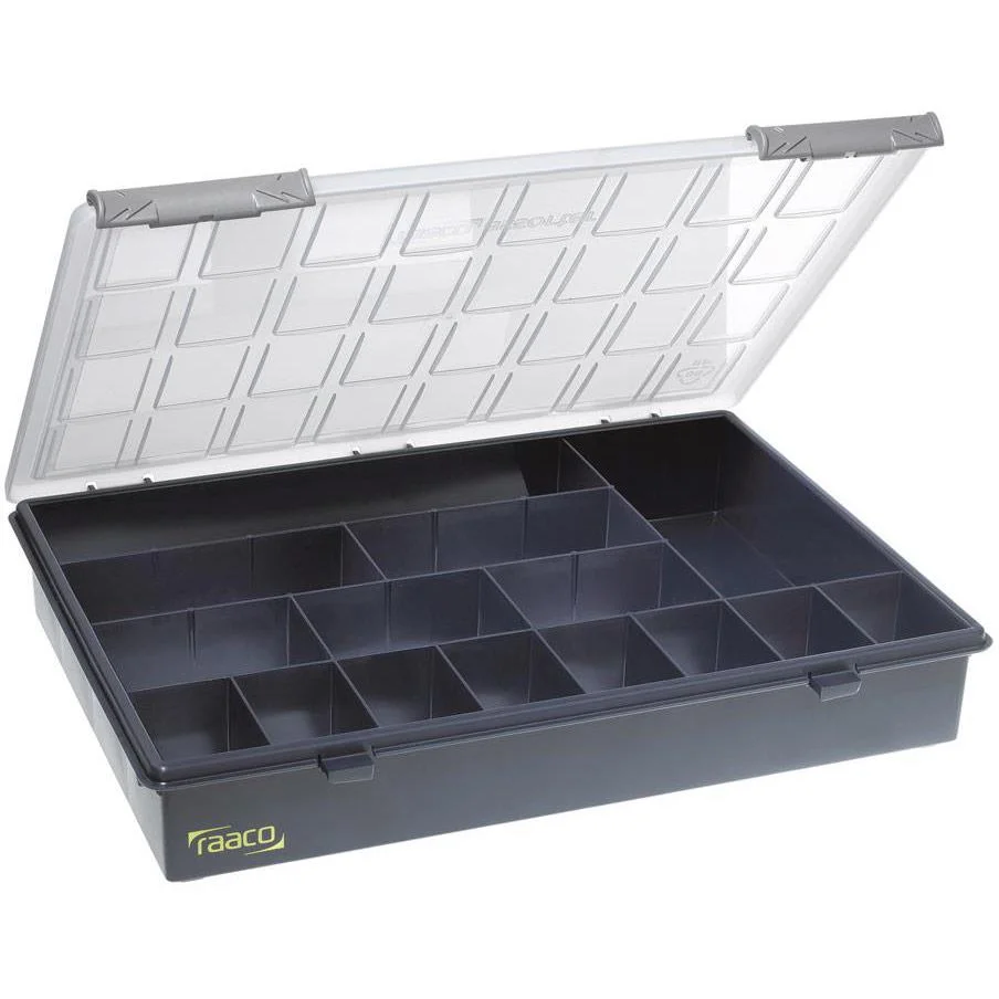 Raaco Sortimentskasten Assorter, 15 befestigt Abteile