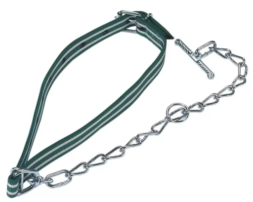 "Kälberanbindung, komplett mit Kette aus Trevira image"