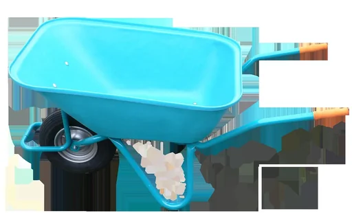 "Großmuldenschubkarre Super Cady 130 liter, Luftrad image"