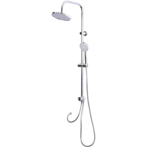 "Duscharmatur Regendusche Duschsystem Silber L47 x B20 x H103 cm image"