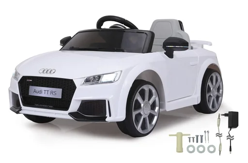 "Ride-on Kinderfahrzeug, Audi TT RS, 12 Volt, Weiß image"