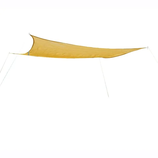 "Ousunny Sonnensegel Sonnenschutz Rechteckig HDPE (Beige, 3x4m) image"