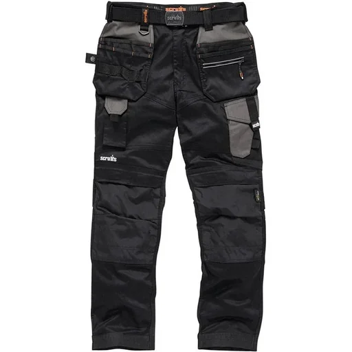 "Pro Flex Arbeitshose, schwarz 32S image"