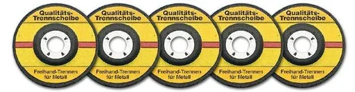 "Trennscheiben 125 mm - 5 Stück - Stärke 1,0 mm, für Metall image"