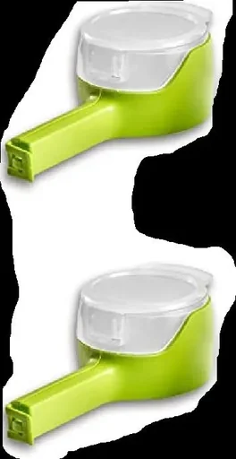 "Tütenclip mit Ausschütt-Öffnung, Beutelverschlüsse mit Deckel, 2er-Set image"