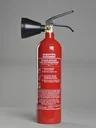 Feuerlöscher KS 2 SBS, 2 kg CO2 Löscher, 34B, Aluminiumbehälter, frostsicher