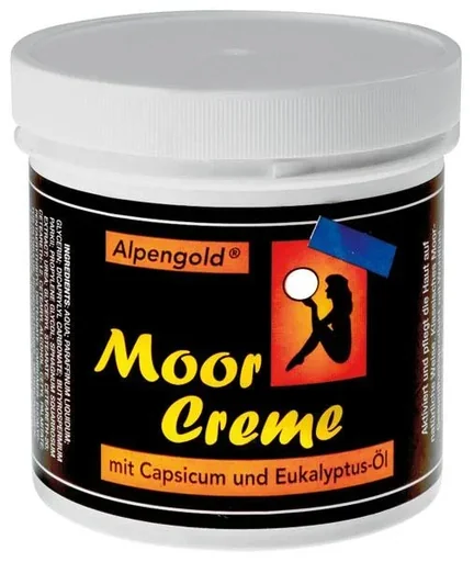 "Moor Wärme Creme mit Capsicum und Eukalyptus Öl, 250 ml Dose image"