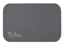 Superabsorbierende Badematte Spa, 40 x 60 cm dunkelgrau