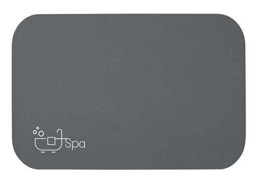 "Superabsorbierende Badematte Spa, 40 x 60 cm dunkelgrau image"