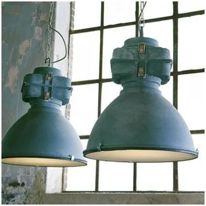 "Industrie-Hängelampe Anouk 93678/70 Beton 40cm inkl. warmer Lampe image"