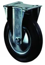 Bockrolle mit Vollgummi - Reifen, Raddurchmesser 200 mm