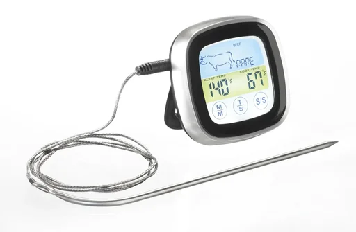 "Digitales Brat- und Grill-Thermometer mit Touchscreen image"