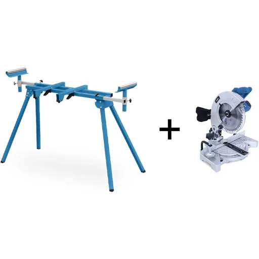 "Kappsäge mit - universal - Laserfunktion - 1100W - Ø210 x Ø30mm - klappbarer Stahlrahmen image"