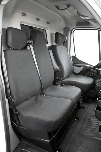 "Passform Sitzbezüge aus Stoff für Opel Movano, Renault Master und Nissan Interstar ab BJ 04/2010 bis 2014 image"