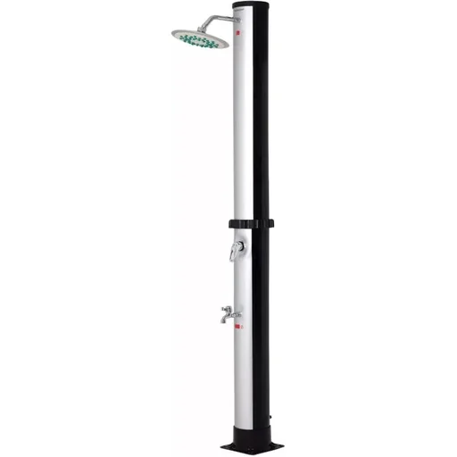 "Gartendusche auf Solarenergie - bis zu 60° Erwärmung - 35L- Einfach und UV-beständig image"