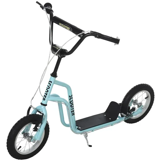 "Kinderroller Lenker Verstellbar Scooter Tretroller Cityroller Kinder Roller Kickboard mit Luftreifen 12 Zoll ab 5 Jahre image"