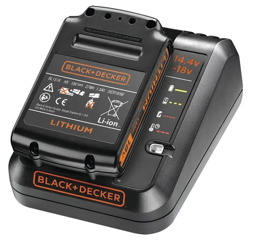 "Starterkit 18 Volt: Schnell-Ladegerät + Akku, 1,5 Ah BDC1A15 image"