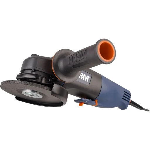 "AGM1061S Winkelschleifer 900W - 125mm - Paddle Schalter - Spindelsicherung - Soft griff und Seitengriff - Inkl. Zubehör image"