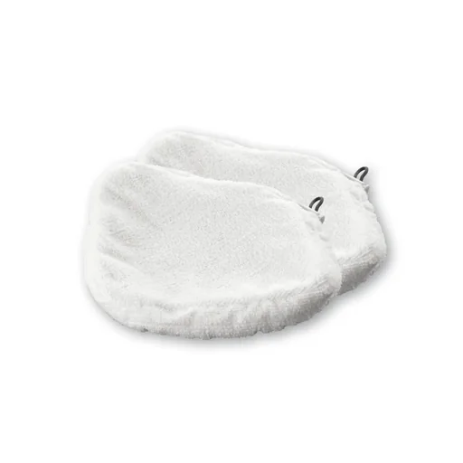 "Bodentuch, 2er-Set, weiß für Clean Maxx Dampfbesen, 1000 W image"