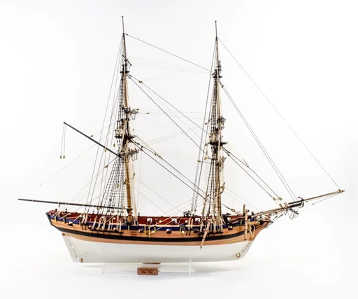 "Bausatz HMS Flirt im Maßstab 1:64 image"