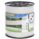 Klassisches Absperrseil, 40M Weiß, 9X0,20+4X0,30 Edelstahl, 200M