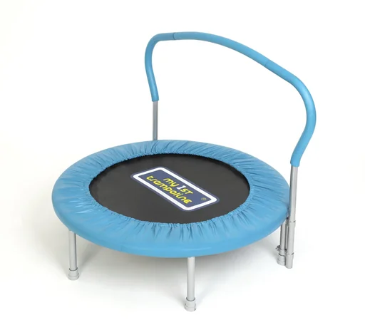 "Kinder- & Fitnesstrampolin blau image"