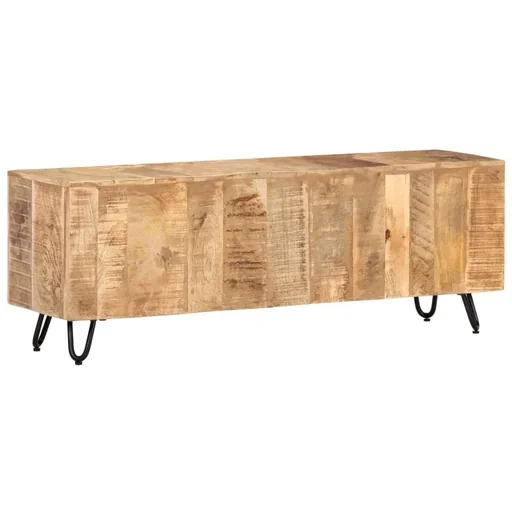 "TV-Schrank 110x30x40 cm Mango-Massivholz image"