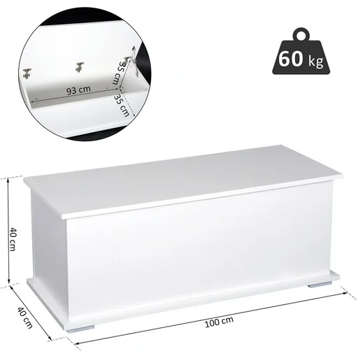 "Holzkiste mit klappbarem Deckel image"