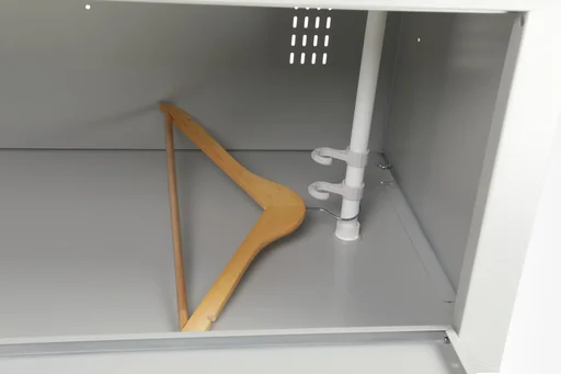 "Schließfach-Spind PL-Serie - 2 Türen Schlüsselschlössern, grau image"