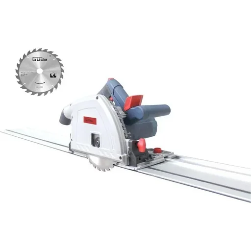 "Eintauchschnitt-Sägegarnitur TS57-1200 mit Schienen und zusätzlichem Sägeblatt HM 165x20 - 24 Zähne image"