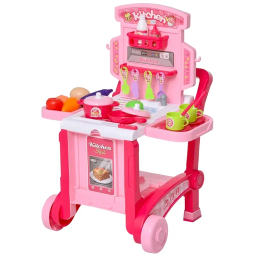 "Kinderspielküche mit 42-teiligem Zubehörset image"