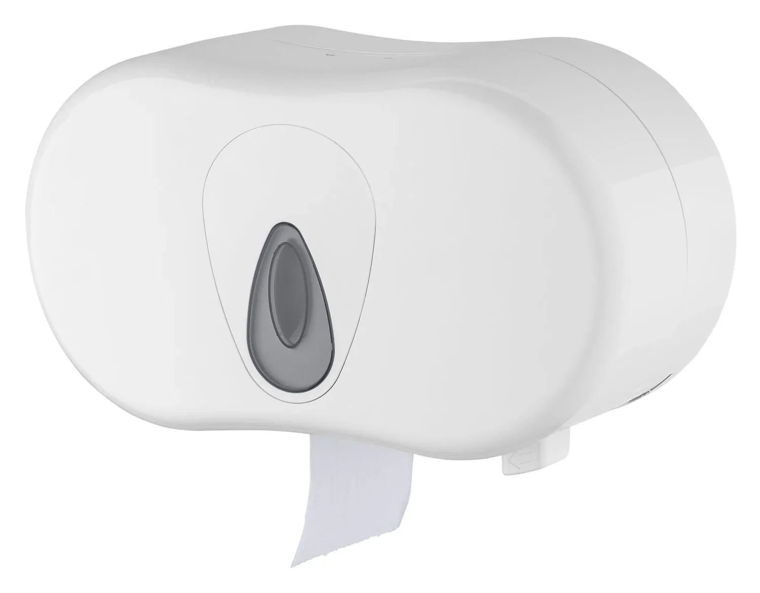 "Toilettenpapierhalter, Klopapierhalter, Toilettenpapierspender - PQTMDuo, für 2 Rollen, Kunststoff image"
