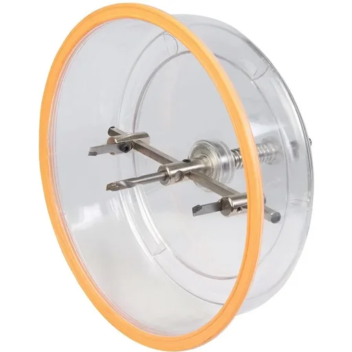 "Verstellbare Lochsäge mit Staubschutzhaube 40 - 200 mm Ø. image"