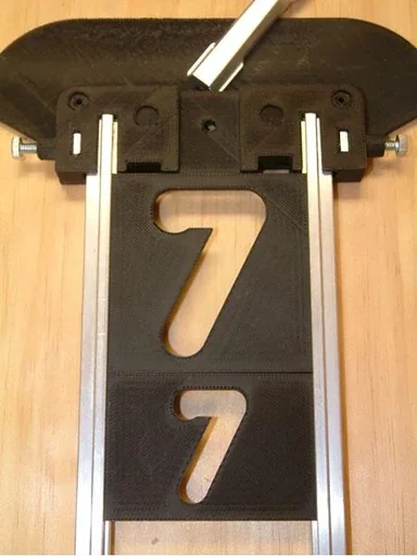 "Ersatznummern 38 + 63 mm, vertikal, 20-teiliges Set image"