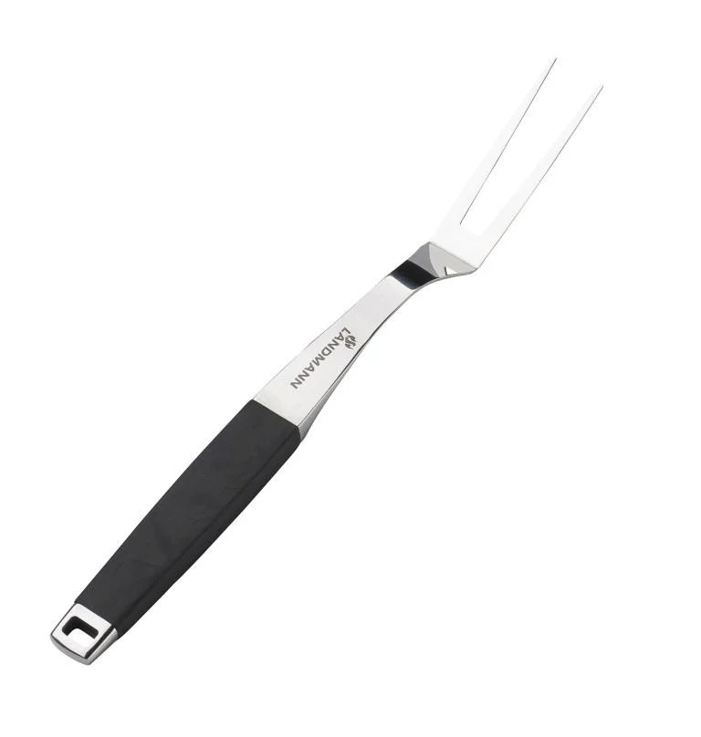 Gabel "Pure", 42 cm, Schwarz/ Silber