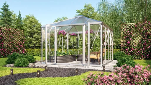 "Gewächshaus Minos ESG/HKP, Farbe alu image"