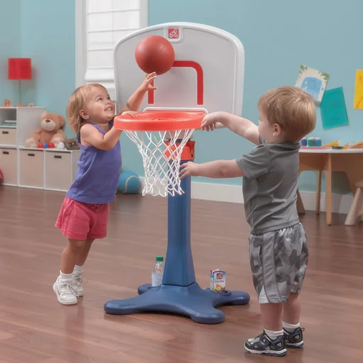 "Shootin Hoops Junior Basketball Set image"