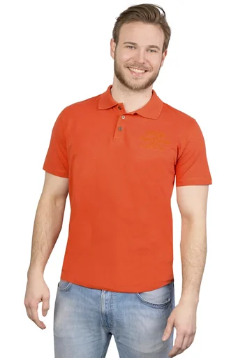 "Poloshirt mit Knopfleiste, Farbe terra, Gr. M image"